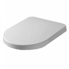 Essential LILY Toilet Seat & Cover D Shape Soft Close Hinge - EC1004