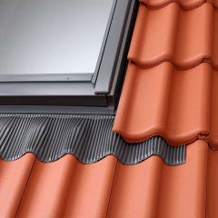 Velux Single Tile Flashing For Tiles Up To 120mm in Profile With BDX 2000 Installation Products 55 x 78cm - EDW CK02 2000