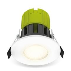 Luceco F-Type 6W Fire Rated Dimmable LED Downlight IP65 4000K - EFT60W40
