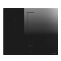 Elica NikolaTesla Fit 60cm Venting Induction Hob - Black - NT-FIT-60 - Close Vent Top View