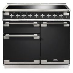 Rangemaster Elise 100cm Induction Range Cooker - Charcoal Black -ELS100EICB/