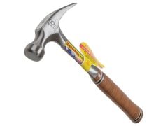 Estwing E16S Straight Claw Hammer - Leather Grip 450g (16oz) - ESTE16S