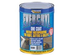 Everbuild Evercryl One Coat Compound Clear 5kg - EVBEVCC5L