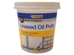 Everbuild Multi Purpose Linseed Oil Putty 101 Natural 1kg - EVBMPPN1KG