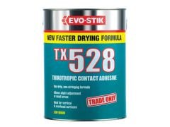 Evo-Stik TX528 Thixotropic Contact Adhesive 5 Litre - EVOTX5285L