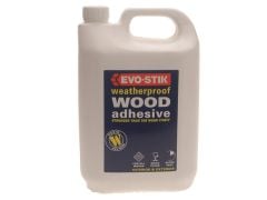 Evo-Stik 718418 Weatherproof Wood Adhesive 5 Litre - EVOWP5L