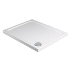 Just Trays Fusion Rectangular Shower Tray 1100x800mm - White - F1180100