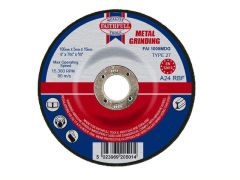 Faithfull Depressed Centre Metal Grinding Disc 100 x 5 x 16mm - FAI1005MDG