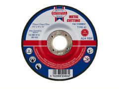 Faithfull Depressed Centre Metal Cut Off Disc 115 x 3.2 x 22mm - FAI1153MDC