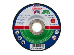 Faithfull Depressed Centre Stone Cut Off Disc 115 x 3.2 x 22mm - FAI1153SDC