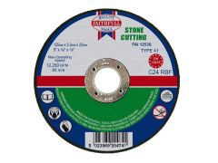Faithfull Stone Cut Off Disc 125 x 3.2 x 22mm - FAI1253S