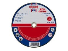 Faithfull Metal Cut Off Disc 350 x 3.5 x 25mm - FAI3503525M