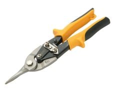 Faithfull Yellow Compound Aviation Snips Straight Cut 250mm (10in) - FAIAS10Y