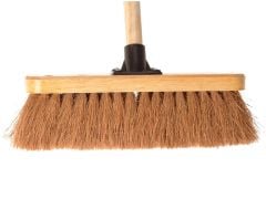 Faithfull Broom Coco 30cm (12in) Head with 48in Handle - FAIBRCOCO12H