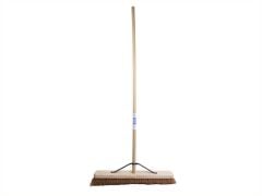 Faithfull Broom Soft Coco 60cm (24in) & Handle & Stay - FAIBRCOCO24H