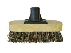 Faithfull Deck Scrub Broom Head 175mm (7in) Threaded Socket - FAIBRDECKSCR