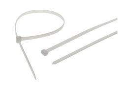 Faithfull Heavy-Duty Cable Ties White 1200mm x 9mm Pack of 10 - FAICT1200WHD