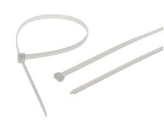 Faithfull Heavy-Duty Cable Ties White 600mm x 9mm Pack of 10 - FAICT600WHD