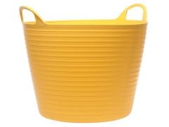 Faithfull Heavy-Duty Polyethylene Flex Tub 15 Litres Yellow - FAIFLEX15Y