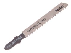 Faithfull Metal Cutting Jigsaw Blades Pack of 5 T118B - FAIJBT118B