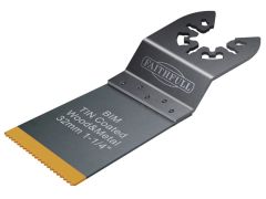 Faithfull Multi-Functional Tool Bi-Metal Flush Cut TiN Coated Blade 32mm - FAIMFBM32