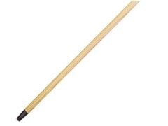 Faithfull Wooden Broom Handle Threaded - FAIP48118TH