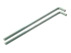 Faithfull External Building Profile - 460 mm (18 in) Bolts (Pack of 2) - FAIPROEXTB18