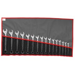 Facom Combination Wrench Set of 17 Imperial 1/4 to 1.1/4in AF - FCM440JU17T