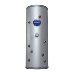 UK Cylinders  FlowCyl 150L Twin Coil Solar Unvented Hot Water Cylinder - FCSIN0150