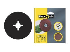Flexovit Drill Mountable Discs 125mm Assorted (Pack of 10) - FLV26496
