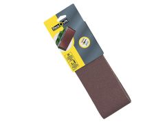 Flexovit Cloth Sanding Belts 610 x 100mm 120g Fine (Pack of 4) - FLV26815