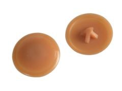 Forgefix Pozi Cover Cap Light Brown No.6-8 Forge Pack 50 - FORFPPCC4