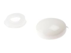 Forgefix Domed Cover Cap White No. 6-8 Bag 25 - FORPDT0M