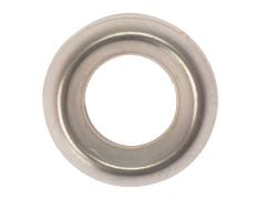 Forgefix Screw Cup Washers Solid Brass Nickel Plated No.10 Bag 200 - FORSCW10NM