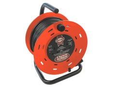 Faithfull Power Plus Cable Reel 50 Metre 13 Amp 240 Volt - FPPCR50M