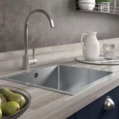 Franke Fuji Kitchen Mixer Tap - Decor Steel - 115.0250.327