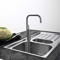 Franke Neptune 1.5 Bowl Inset Kitchen Sink - Right Drainer NEX 251 - 127.0059.658