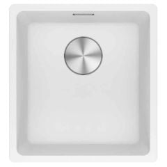 Franke Maris 1 Bowl Undermount Fragranite Kitchen Sink MRG 110-37 - Polar White - 125.0688.500