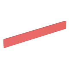 Geberit Bambini Wash Trough Front Panel For 2 Taps - Varicor Red - 430210227