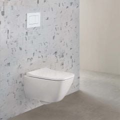 Geberit Smyle Wall Hung Pan - White - 500.379.01.1