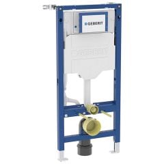 Geberit Duofix Frame 1120mm & Sigma Cistern 120mm for Wall Hung WC 1120mm - 111.383.00.6