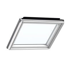 Velux Sloped Fixed Additional Roof Window with Triple Glazing - White Painted 94 x 92cm - GIL PK34 2066