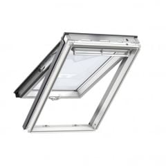Velux Top-Hung Roof Window with Laminated Glazing - White Painted  55 x 98cm - GPL CK04 2070