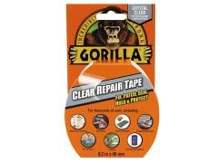 Gorilla Glue Gorilla Tape Clear Repair 48mm x 8.2m - GRGCLTAPE48