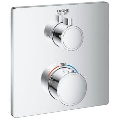 Grohe Grohtherm Thermostatic Shower Mixer Valve For 2 Outlets With Shut Off Diverter Valve - 24079000