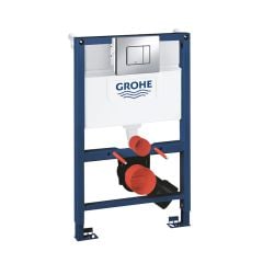 Grohe Rapid SL Installation WC Frame With Skate Plate, Brackets & Flushplate - 3877320A