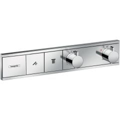 hansgrohe Rainselect Thermostatic Shower Valve For Concealed Installation For 2 Functions - Chrome - 15380000
