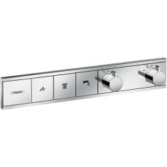 hansgrohe Rainselect Thermostatic Shower Valve For Concealed Installation For 3 Functions - Chrome - 15381000
