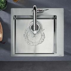 hansgrohe S712-F450 Inset Kitchen Sink 450 - Stainless Steel - 43305800
