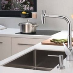 hansgrohe S712-F660 Inset Kitchen Sink 660 - Stainless Steel - 43308800